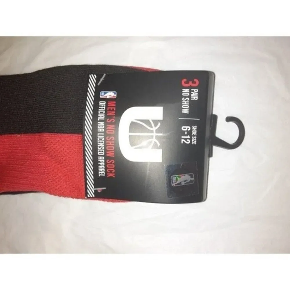 NBA brand Chicago Bulls 3 pack low cut socks